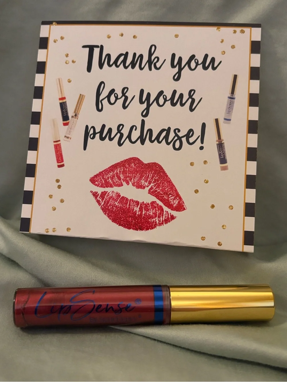 Red Delicious SeneGence Lipsense Moisturizing Lip GLOSS New Old Stock